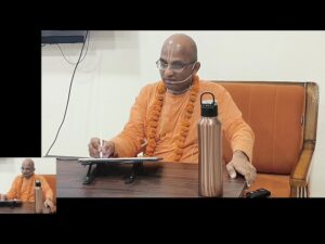 BG 2 58 2 63 STHITAPRAJNA'S SENSE CONTROL Hg Chaitanya Charan Prabhuji